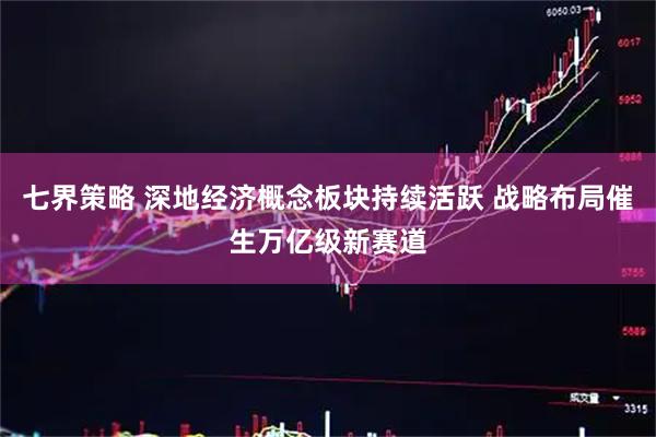 七界策略 深地经济概念板块持续活跃 战略布局催生万亿级新赛道