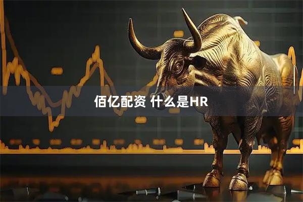 佰亿配资 什么是HR